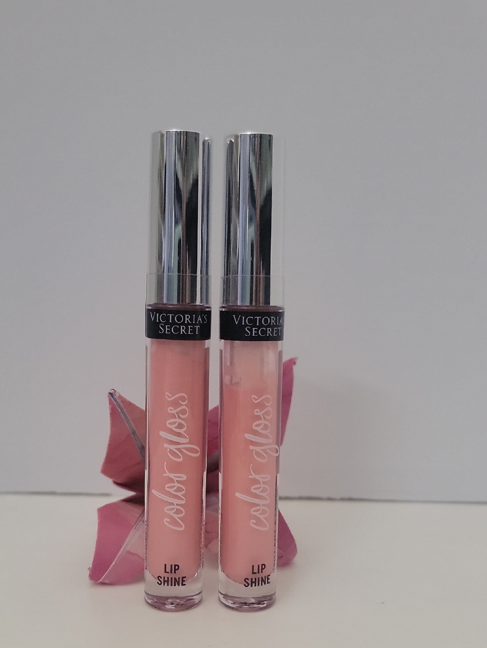 2 PK VICTORIA SECRET Color Gloss Lip Shine 0.11 oz / 3.1 g PINKY